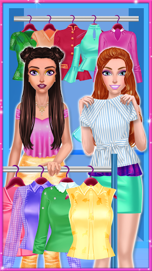 My Super Job: Character Design & Dress Up Screenshot 0