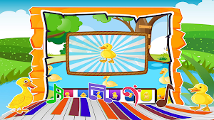 Baby Piano Duck Sounds Games - Animal Noises Quack Screenshot 0