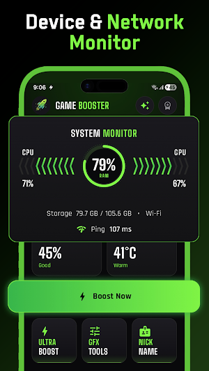 Game Booster GFX - Low Lag Screenshot 0