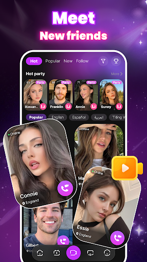 MeetSweet - Live & Party Room Screenshot 3