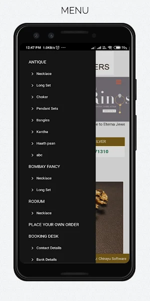 Eterna Jewellers Screenshot 3