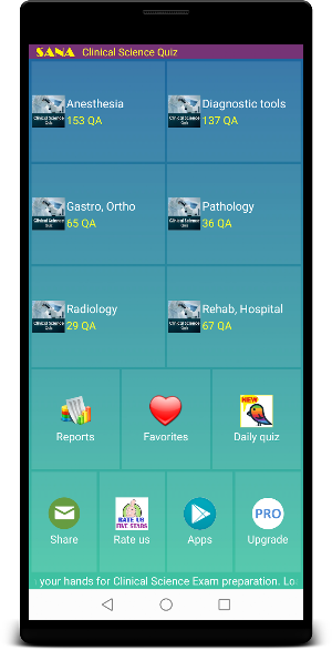 Clinical Science Quiz Screenshot 0