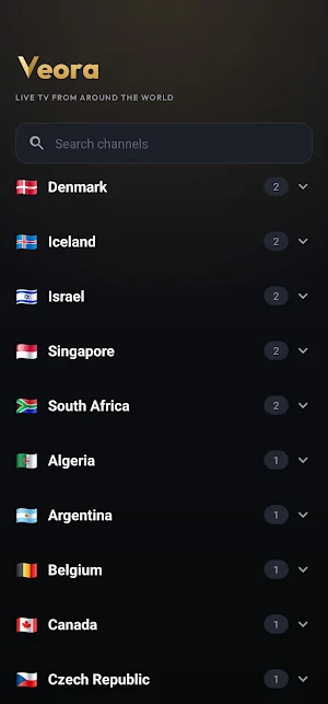 Live TV Channels: Veora screenshot 4