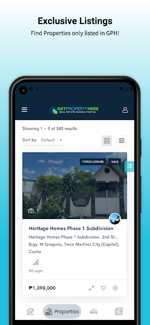 GetPropertyHere Real Estate Screenshot 1