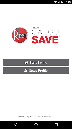 Rheem Calcu Save Screenshot 0