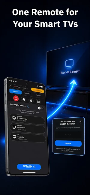 Universal TV Remote - TVBuddy Screenshot 1