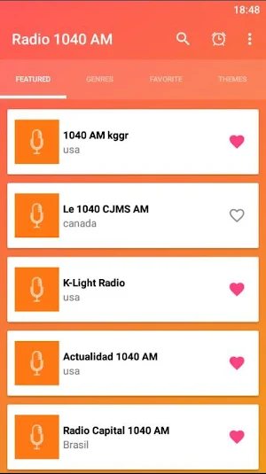 radio 1040 am online Screenshot 0