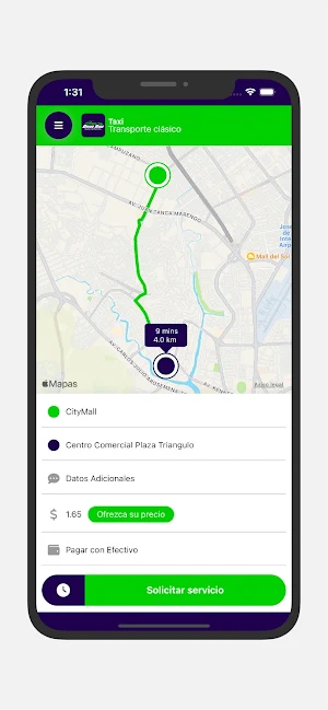 DriveRide Pasajero Screenshot 0