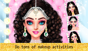Indian Wedding Designer Sarees Beauty Salon Makeup Screenshot 2