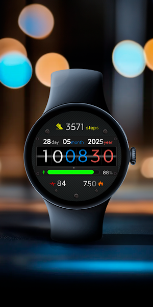 Animated FitRoller Wath Face Screenshot 2