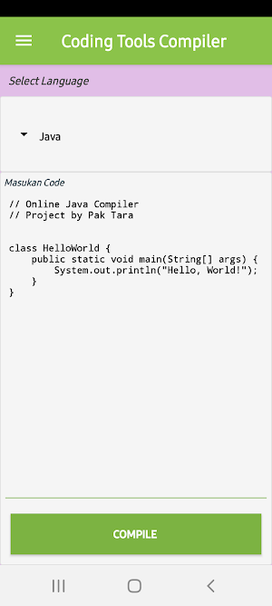 Coding Compiler Screenshot 3
