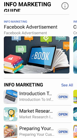 INFORMATION MARKETING Screenshot 3