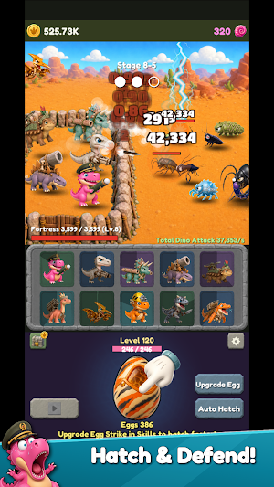 Dino Empire Defense Screenshot 0