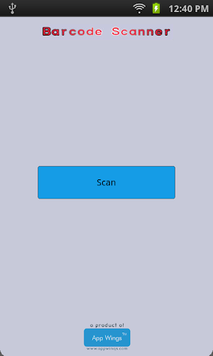 Barcode Scanner Screenshot 1