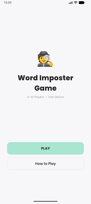 Word Imposter Game Screenshot 0