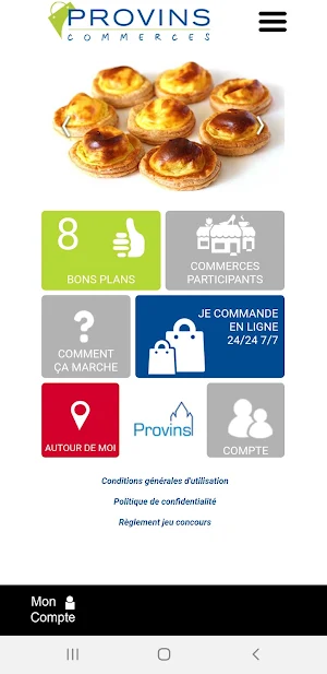 Provins Commerces Screenshot 0