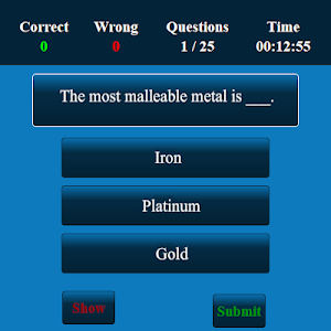 GATE Chemistry MCQ Screenshot 1