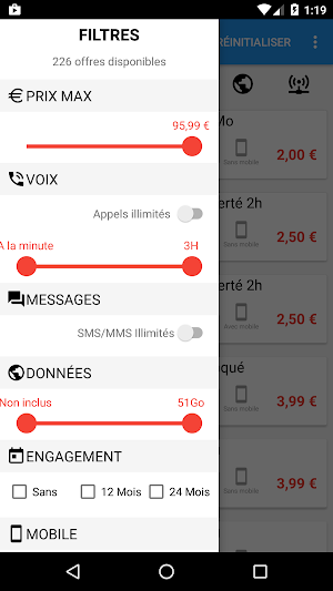 Quel forfait Screenshot 2