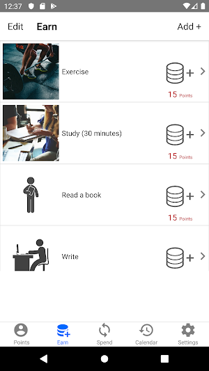 Your rules: achieve and manage goals Screenshot 1