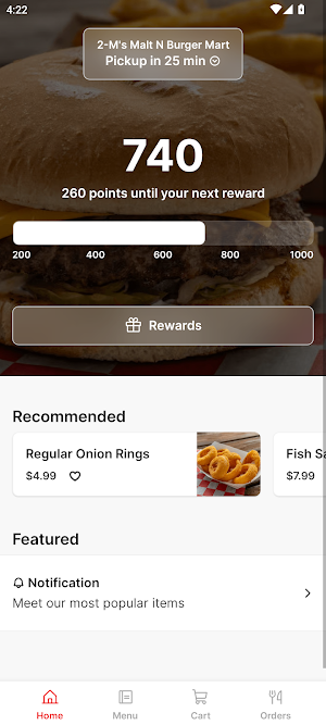 2-M's Malt N Burger Mart Screenshot 0