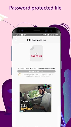 Link File Share: Send via link Screenshot 2