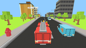 VR Pixel Racer Cars 3D Screenshot 2