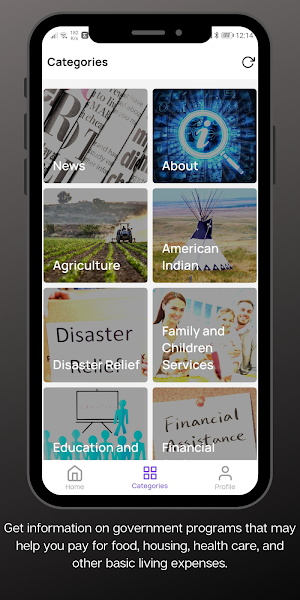 US Government Benefits Screenshot 1