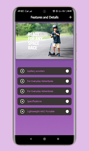 Jupiter3 Scooter guide Screenshot 1