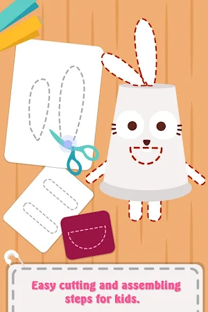 Paper Cup Animals Screenshot 0