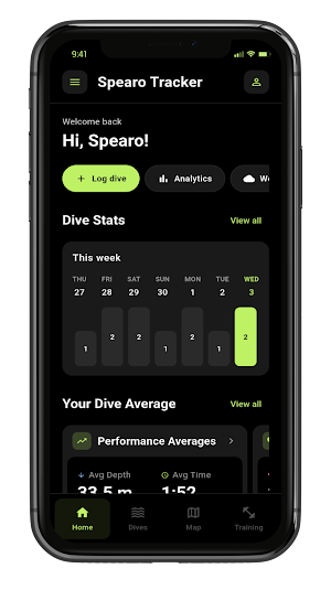Spearfishing Tracker Screenshot 1