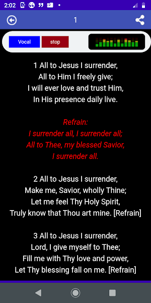 Morning devotion hymns (audio) Screenshot 2