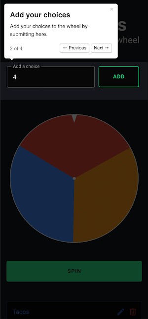 Wheel Decides - Random picker Screenshot 2