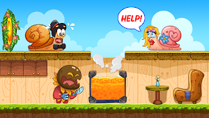 Snail Escape: Jungle Adventure Screenshot 0