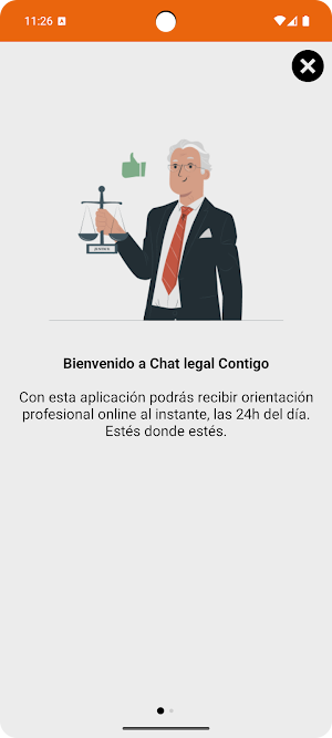 Chat Legal Contigo Screenshot 1