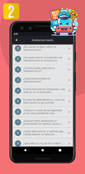 Preguntas Examen de conducir Screenshot 1