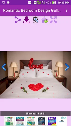 Romantic Bedroom Designs Screenshot 3