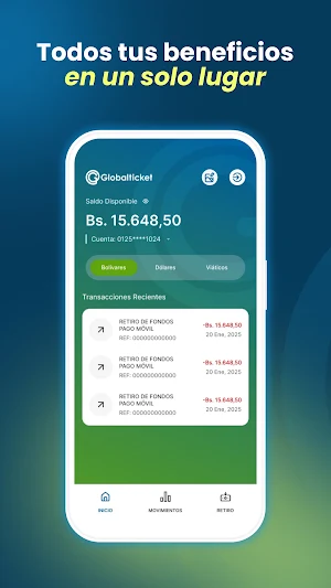 Globalticket Screenshot 1