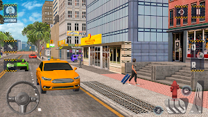 Real Taxi Driving: Taxi Games Screenshot 2