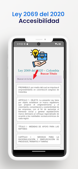Ley emprendimiento 2069 de2020 Screenshot 3