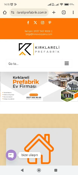 Kırklareli Prefabrik Screenshot 0