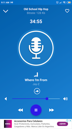 Radio for Samsung Galaxy S5 Screenshot 2