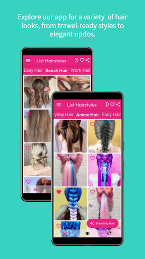Easy Hairstyles Step by Step Screenshot 1
