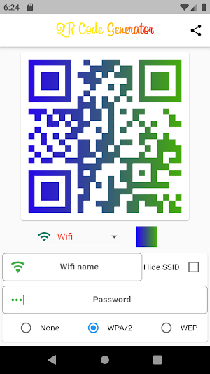 QR Code Generator Screenshot 0