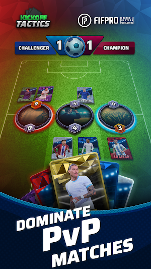 Kickoff Tactics: Football CCG Screenshot 1