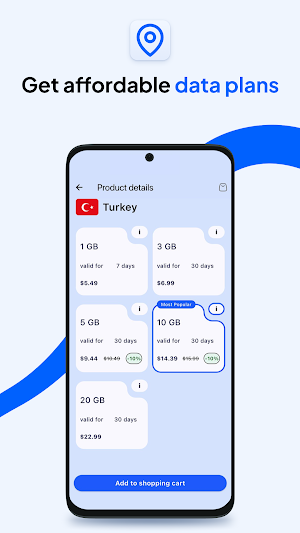 Horisim: Travel eSIM Screenshot 1