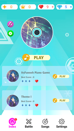 ItsFunneh Piano Game Screenshot 0