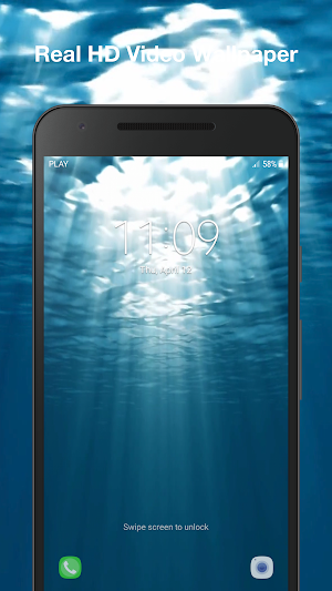Real Underwater Live Wallpaper Screenshot 2