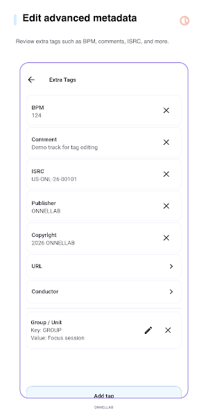 TagWeaver - MP3/FLAC Tagger Screenshot 3
