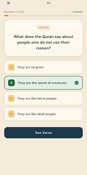 Quran Quiz: Islamic Trivia Screenshot 3