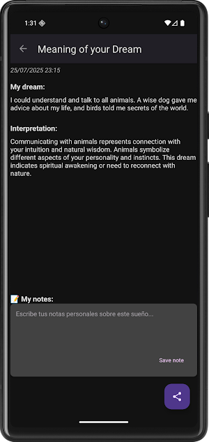 The Meaning of Dreams Screenshot 2